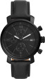Correa de reloj Fossil BQ1703 Cuero Negro 20mm